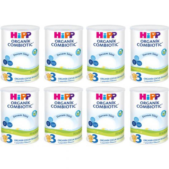 Hipp 3 Organik Combiotic Devam Sütü 350 gr - 8’li