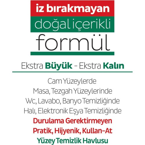 Sleepy Easy Clean Yüzey Temizlik Havlusu 12X100 (1200 Yaprak)