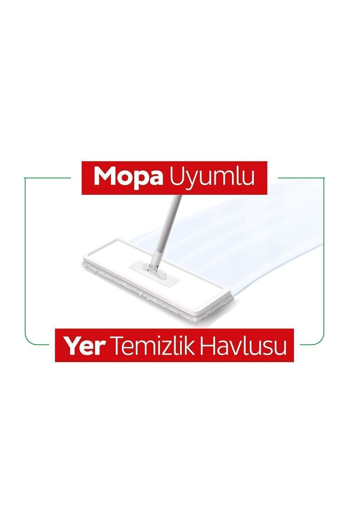 Sleepy Easy Clean Beyaz Sabun Katkılı Mopa Uyumlu Yer Temizlik Havlusu 6X50 (300 Yaprak)