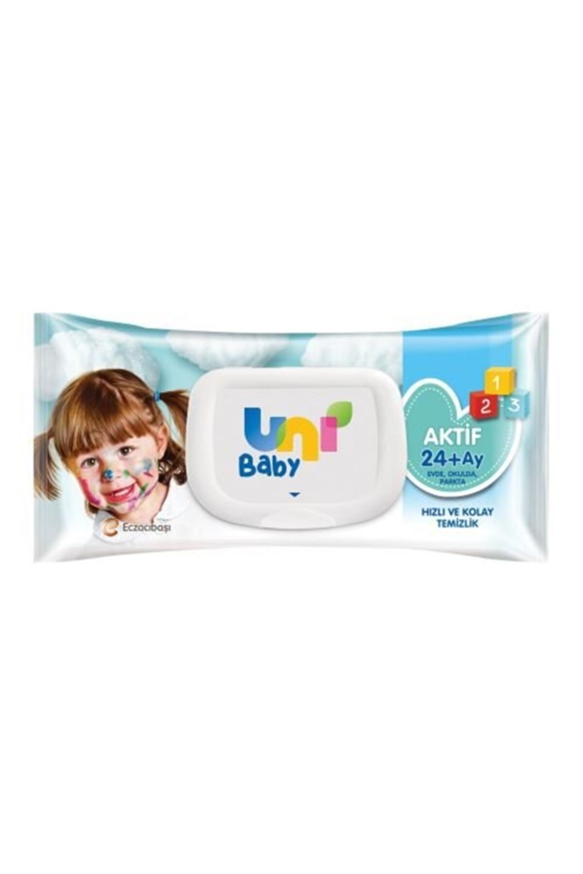 Uni Baby Aktif Islak Mendil Havlu 24 X 72 Yaprak 1728 Yaprak