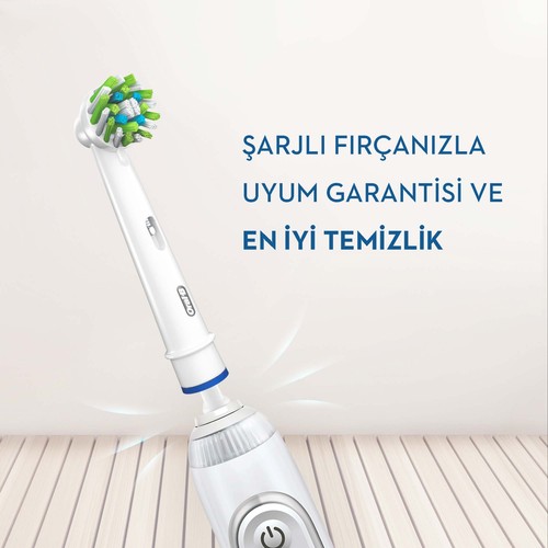 Oral-B Cross Action 3+1 Cleanmaximizer Teknolojili Yedek Fırça Başlığı