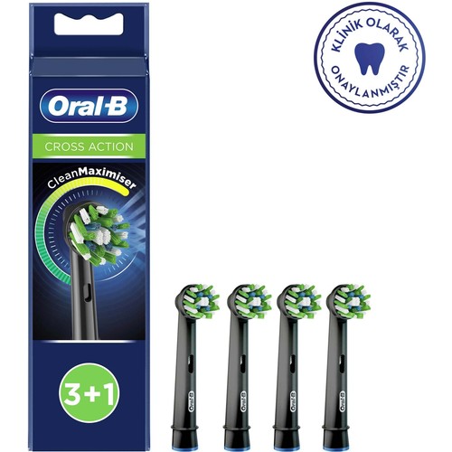 Oral-B Cross Action 3+1 Cleanmaximizer Teknolojili Yedek Fırça Başlığı