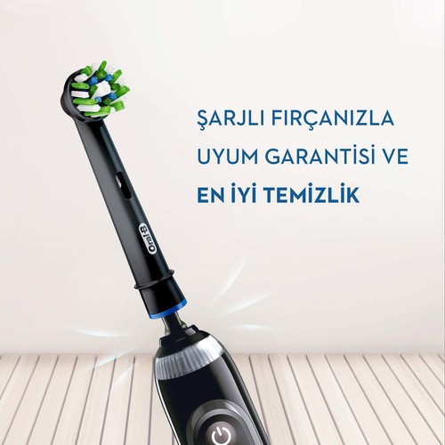 Oral-B Cross Action 3+1 Cleanmaximizer Teknolojili Yedek Fırça Başlığı