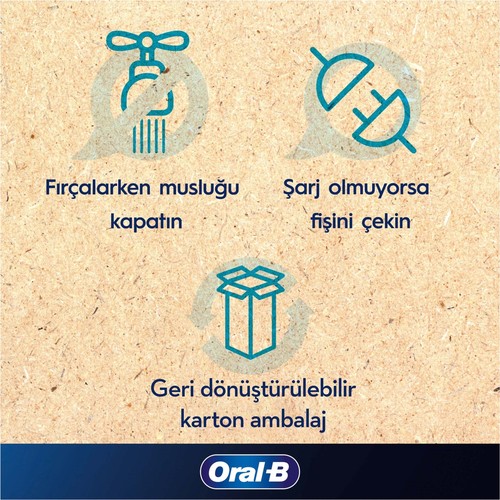 Oral-B Pro Series 1 İkili Paket, Siyah ve Mavi Elektrikli Diş Fırçaları, 2 Diş Fırçası Başlığı, Braun Tasarımı