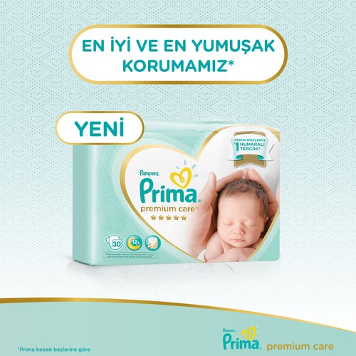 Prima Bebek Bezi Premium Care 2 Beden 37 Adet Mini Ekonomi Paketi