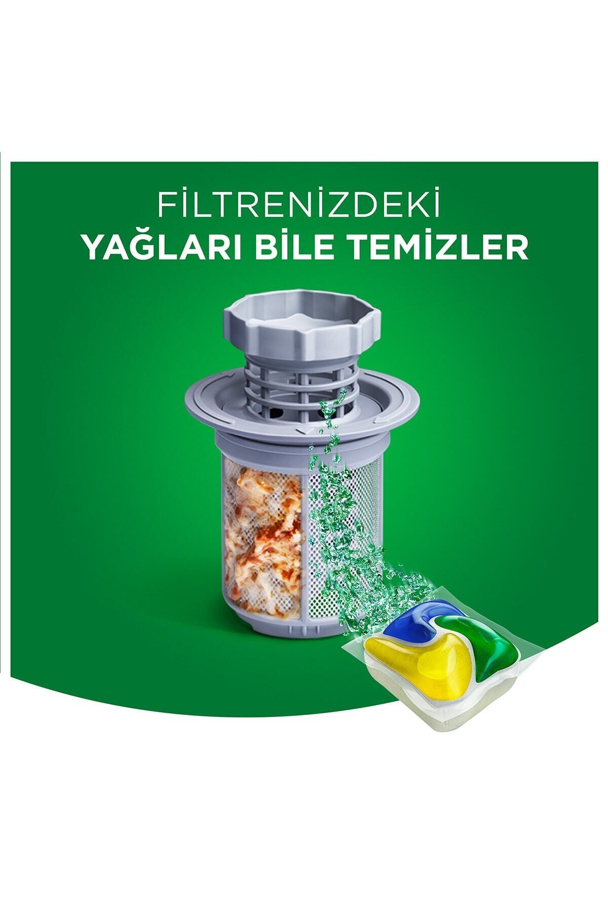 Fairy Platinum Limon Kokulu Bulaşık Makinesi Deterjanı Kapsülü 72 Yıkama x3