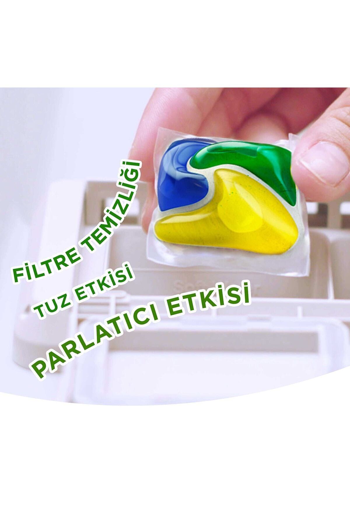 Fairy Platinum Limon Kokulu Bulaşık Makinesi Deterjanı Kapsülü 72 Yıkama x3