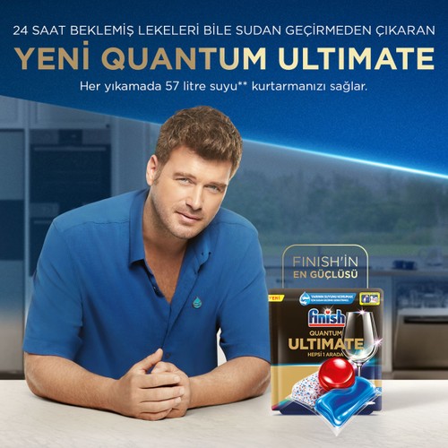 Finish Quantum Ultimate Bulaşık Makinesi Deterjanı Tableti / Kapsülü 40 Yıkama