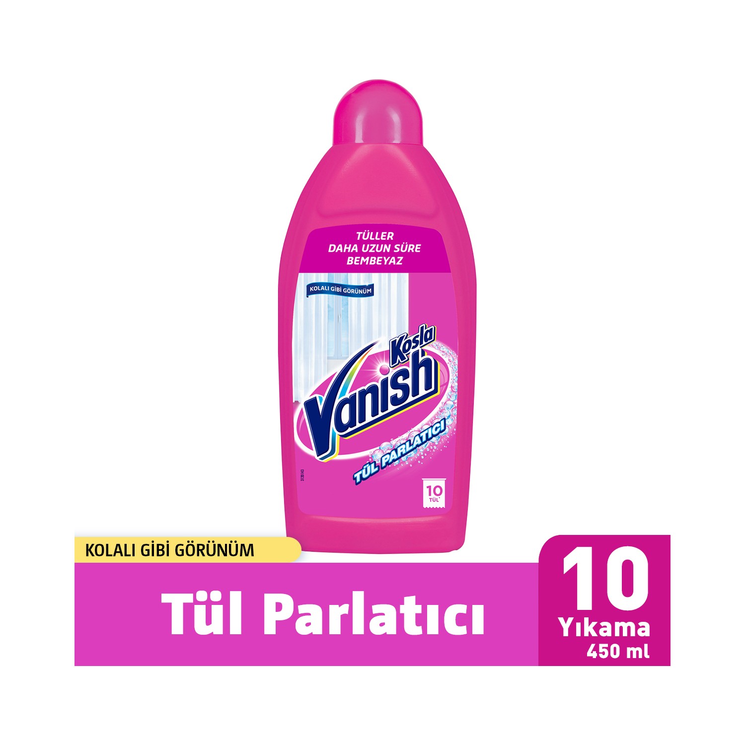 Vanish Kosla Tül Toz 450 gr x 2 Adet + Vanish Kosla Tül Parlatıcı 450 ml x 2 Adet