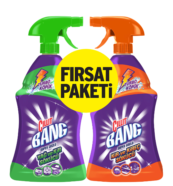 Cillit Bang Banyo ve Mutfak Temizleyici 750+750 ML