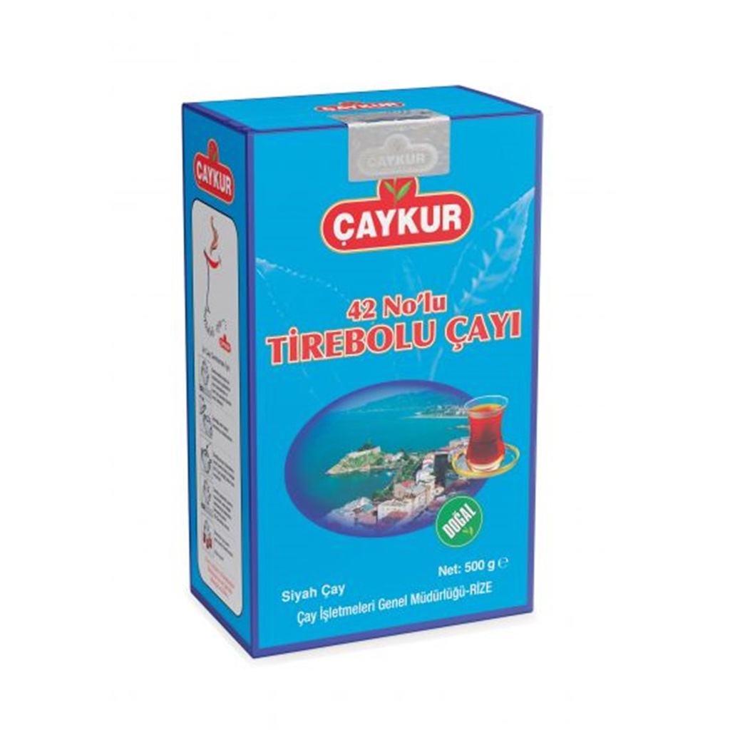 Çaykur 42’Nolu Tirebolu Çayı 500 Gr 15 Adet (1 Koli)