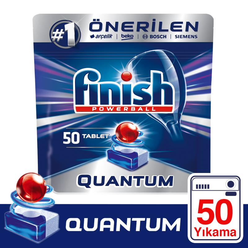 Finish Quantum 50 Tablet Bulaşık Makinesi Deterjanı