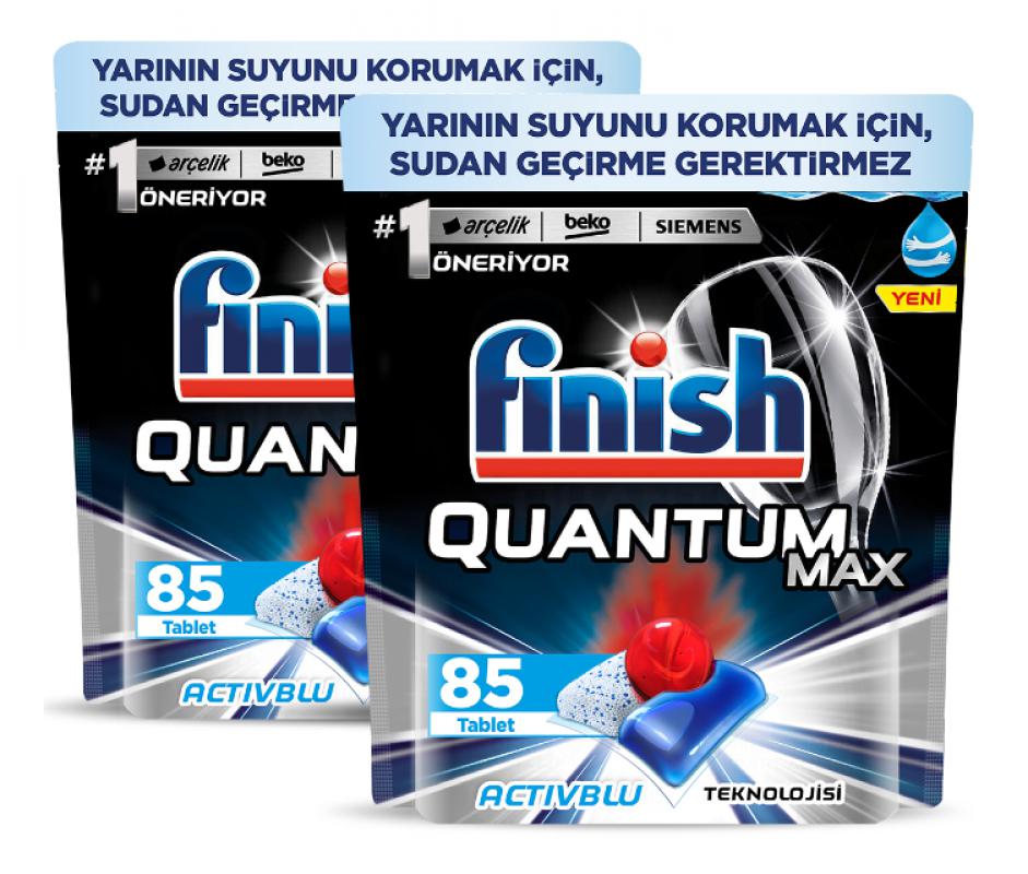 Finish Quantum Max Bulaşık Makinesi Deterjanı 2 x 85 Tablet