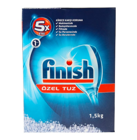 Finish Bulaşık Makinesi Tuzu 1500 gr x 2 Adet