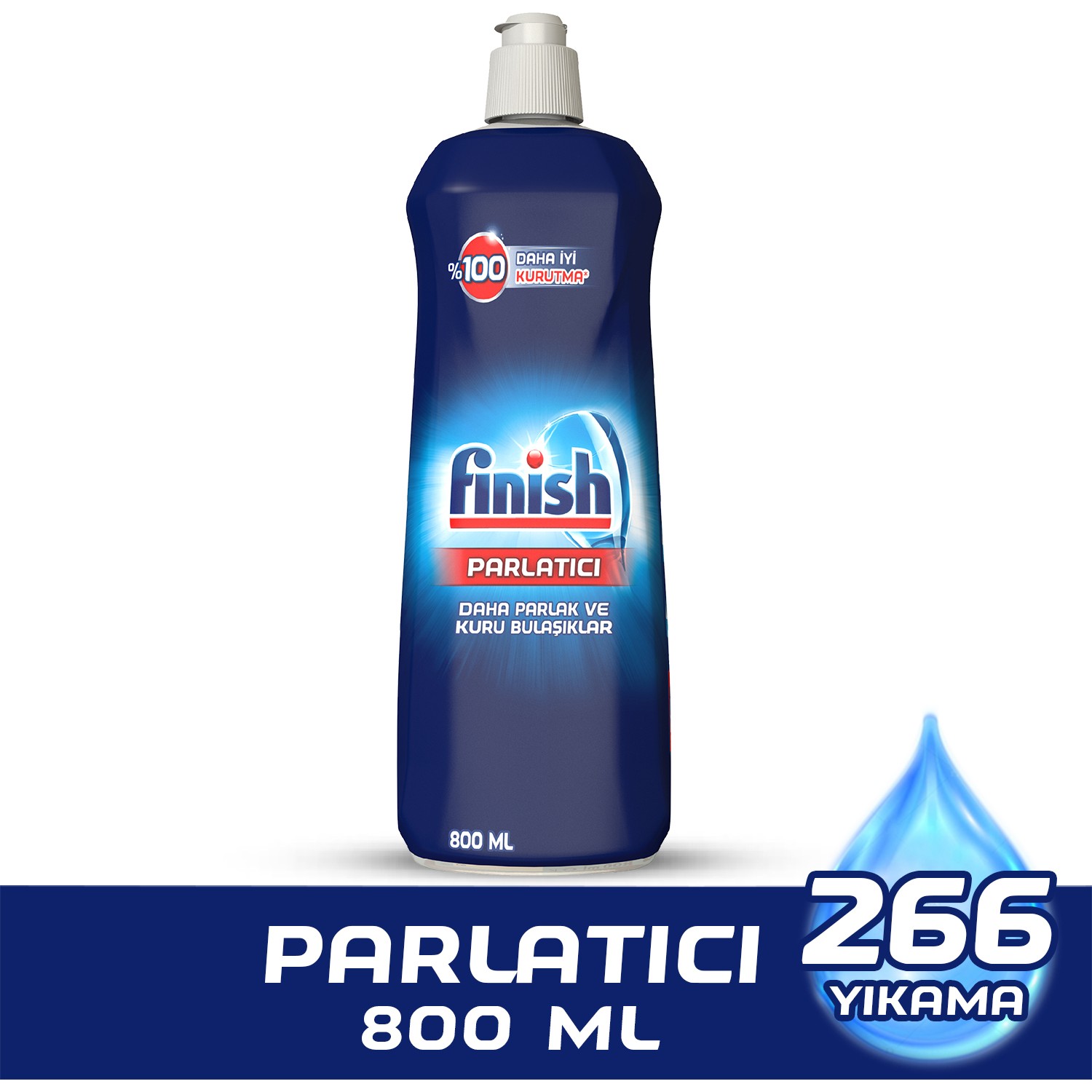 Finish Bulaşık Makinesi Parlatıcı 800 ml x 4 Adet