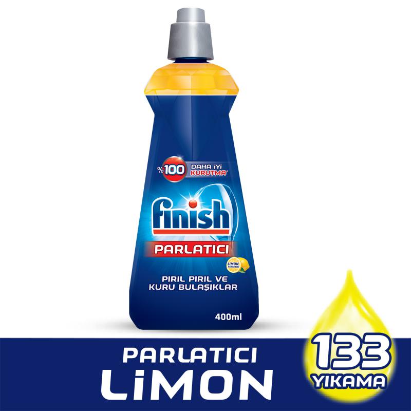 Finish Bulaşık Makinesi Deterjanı Parlatıcı 400 Ml Limon