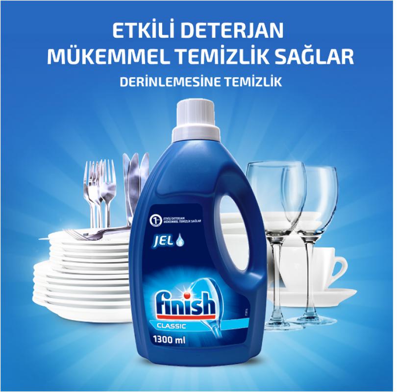 Finish Klasik Jel 1300 ml 4’lü Fırsat Paketi