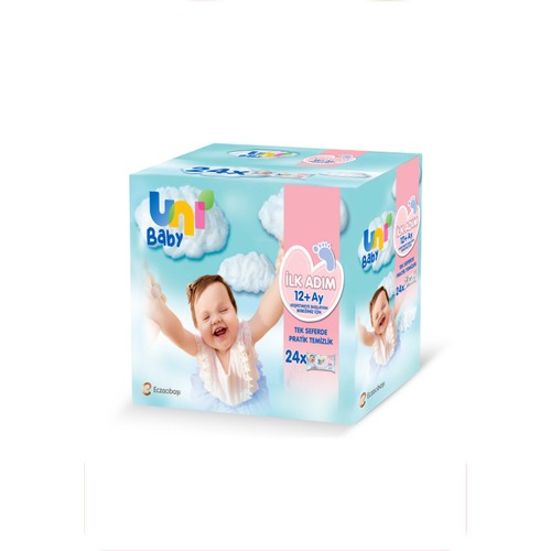 Uni Baby Ilk Adım Islak Mendil 24’lü 1248 Yaprak