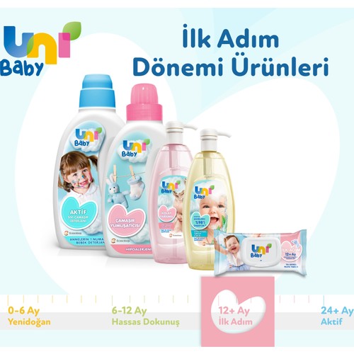 Uni Baby Ilk Adım Islak Mendil 24’lü 1248 Yaprak