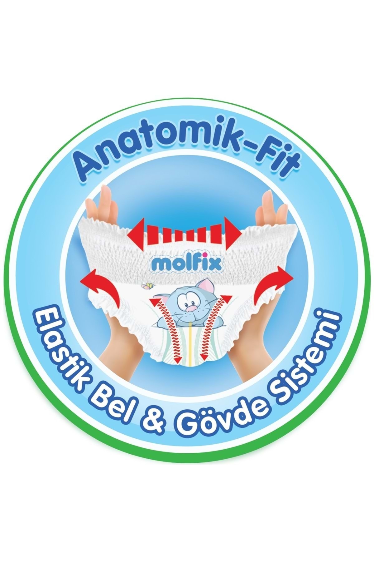 Molfix Külot Bebek Bezi Jumbo Beden:4 (7-14kg) Maxi 180 Adet