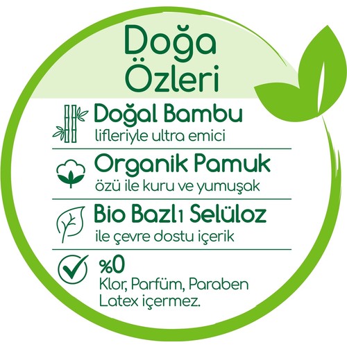 Bebem Natural Bebek Bezi 4 Beden Maxi Aylık Fırsat Paketi 180 Adet