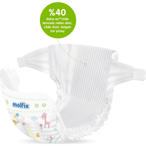 Molfix Pure Soft Ultra Avantaj Bebek Bezi 2 Beden 112 Adet