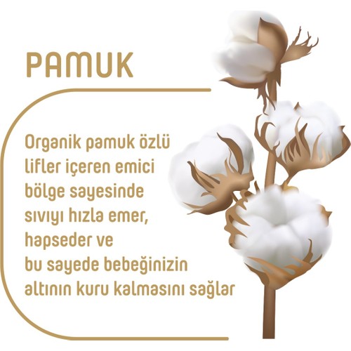 Pure Baby Organik Pamuklu Islak Havlu 12×90 (1080 Yaprak)