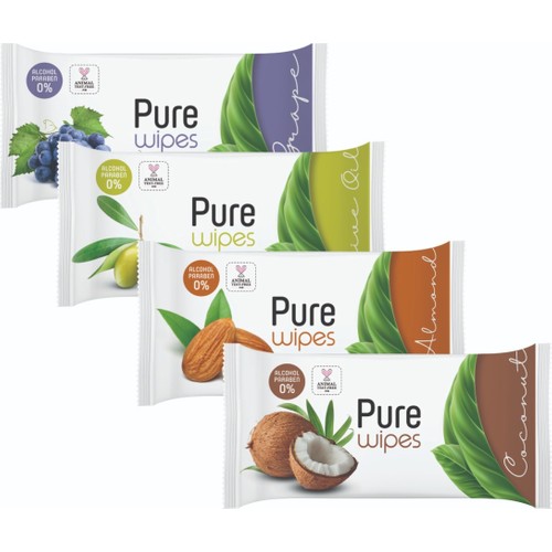 Pure Wipes Islak Havlu 24x50 (1200 Yaprak)