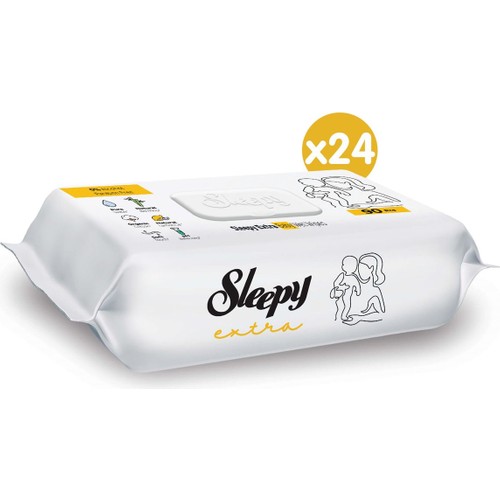 Sleepy Extra Islak Bebek Havlusu 24X90 (2160 Yaprak)