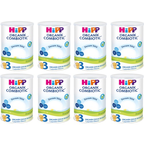 Hipp 3 Organik Combiotic Devam Sütü 350 gr - 8’li