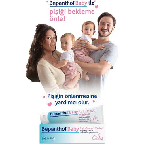 Bepanthol Baby Pişik Önleyici Merhem 100 gr 2 Adet