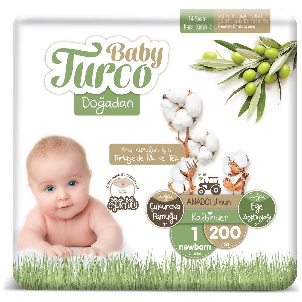 Baby Turco Doğadan 1 Numara Newborn 200’lü