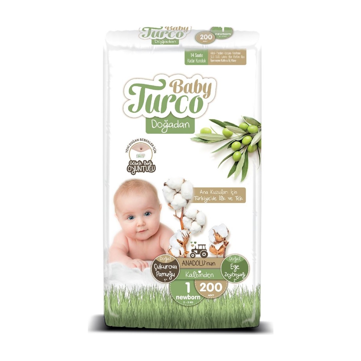 Baby Turco Doğadan 1 Numara Newborn 200’lü