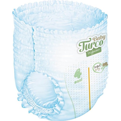 Baby Turco Doğadan Külot Bez 6 Numara Xlarge 60’lı