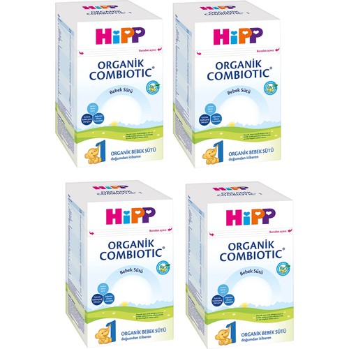 Hipp 1 Organik Combiotic 800 gr Bebek Sütü 4 Adet