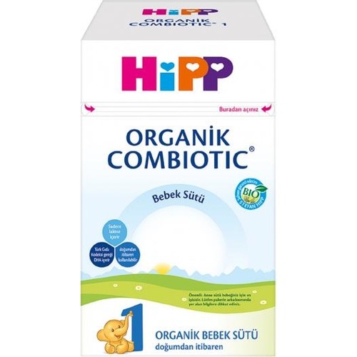 Hipp 1 Organik Combiotic Bebek Sütü 800 gr