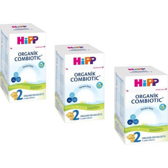Hipp 2 Organik Combiotic Bebek Sütü 800 gr - 3 Adet