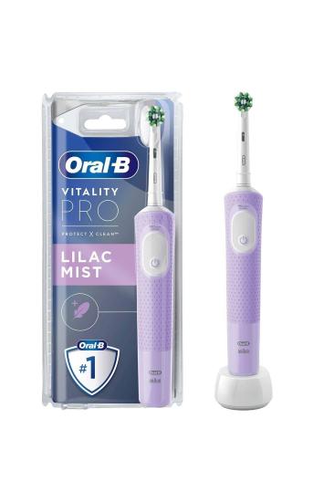 Oral-B Şarjlı/elektrikli Diş Fırçası Vitality Pro Lila Koruma Ve Temizlik