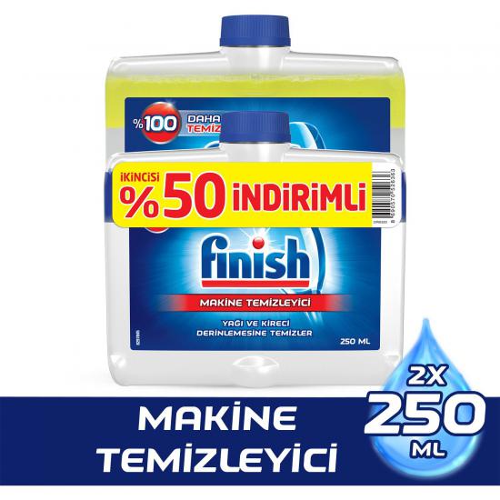 Finish Bulaşık Makinesi Deterjanı Makine Temizleyici Sıvı 2’li