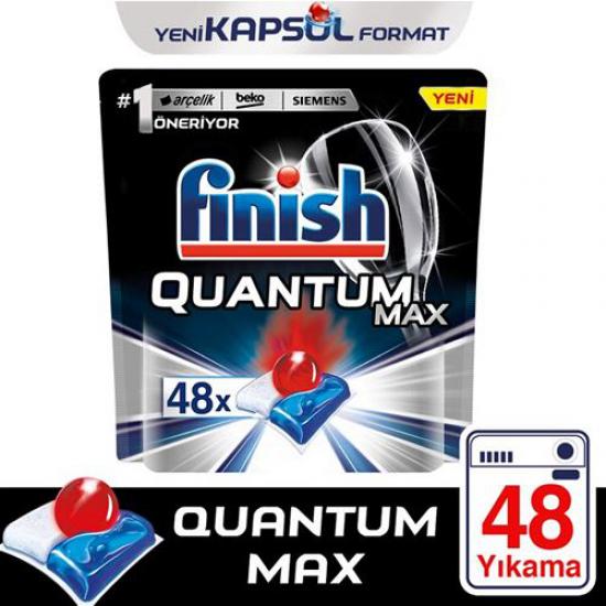 Finish Quantum Max Bulaşık Makinesi Deterjanı 48 Tablet