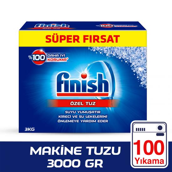 Finish Bulaşık Makinesi Deterjanı Makine Tuzu 3000 gr