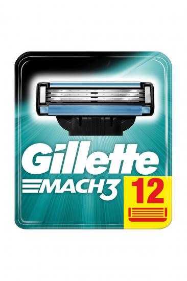 Gillette Mach3 Yedek Tıraş Bıçağı 12’li