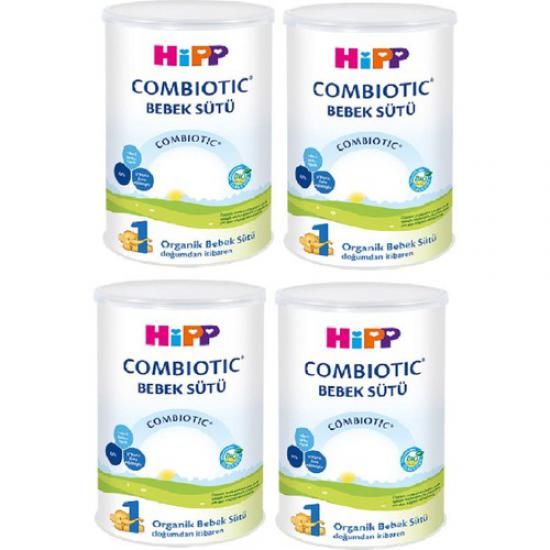 Hipp 1 Organik Combiotic Bebek Sütü 350 gr x 4 Adet