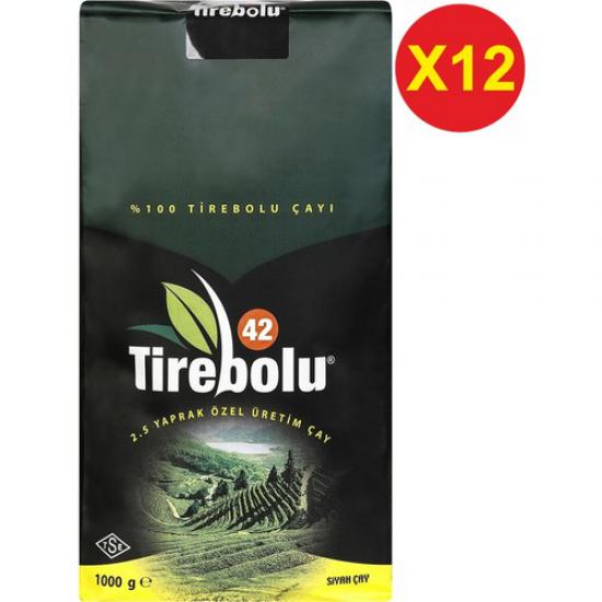 Tirebolu 42 Özel Üretim Siyah Çay 1000 gr x 12