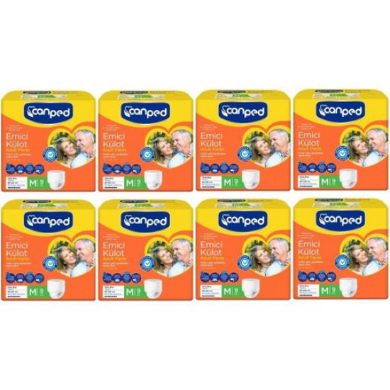 Canped Emici Külot Orta Medium 85-125 cm 72 Adet