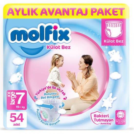 Molfix Külot Bez 7 Beden Xx Large Aylık Avantaj Paketi 54 Adet