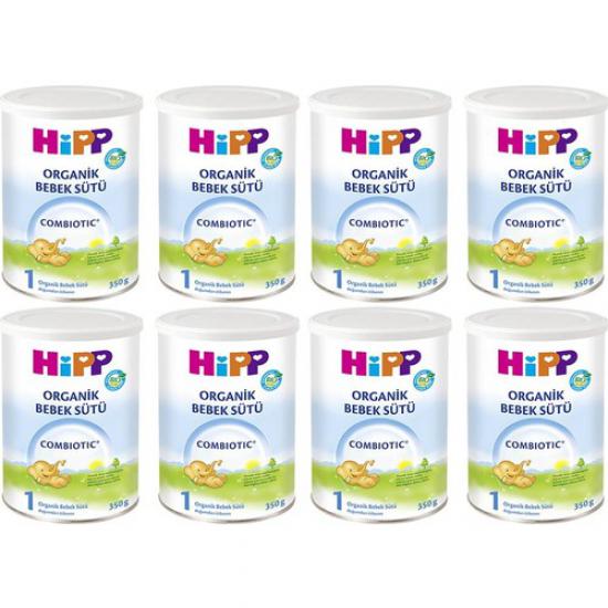 Hipp 1 Organik Combiotic Bebek Sütü 350 gr - 8’li