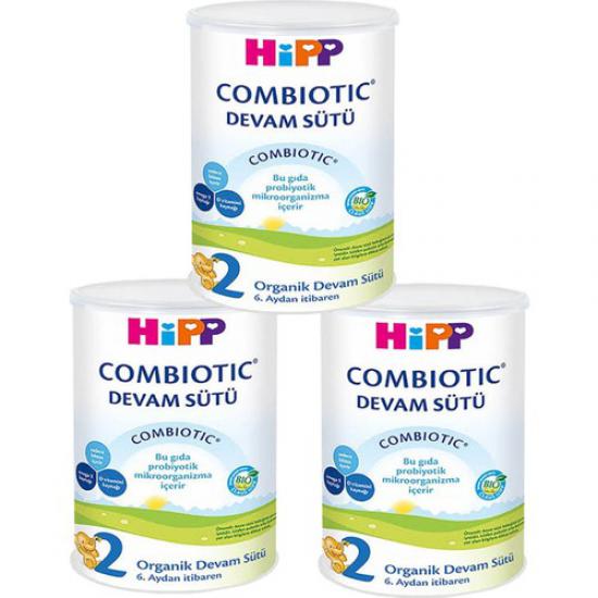 Hipp 2 Organik Combiotic Devam Sütü 350 gr - 3’lü