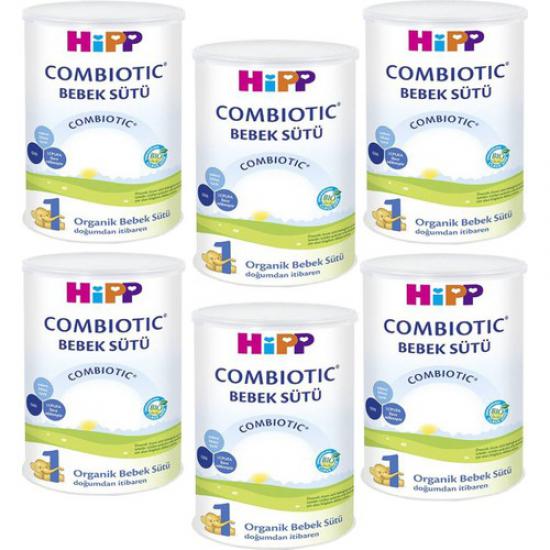 Hipp 1 Organik Combiotic Bebek Sütü 350 gr - 6’lı