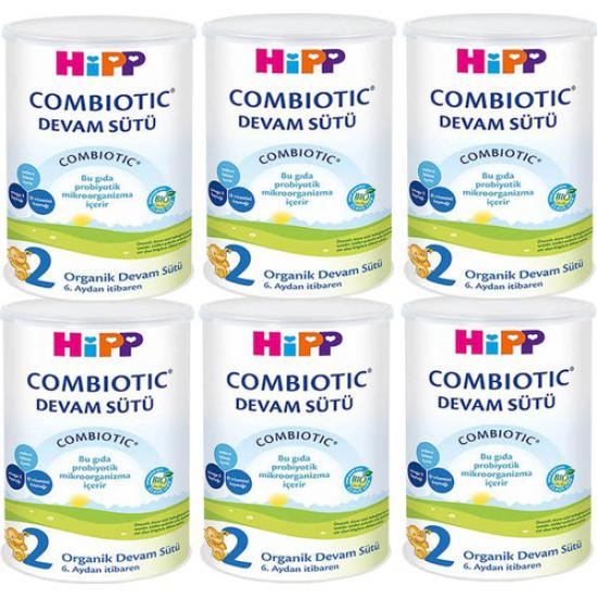 Hipp 2 Organik Combiotic Devam Sütü 350 gr - 6’lı